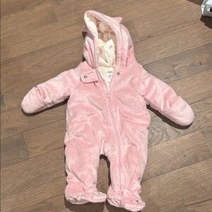 Pink furry Baby bunting Carters newborn